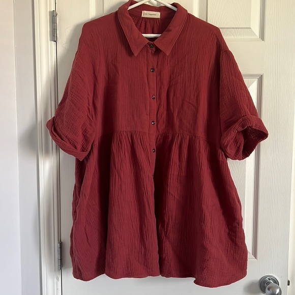 The Skinny - By Together - Baby Doll Tunic - Large - Picture 1 of 8